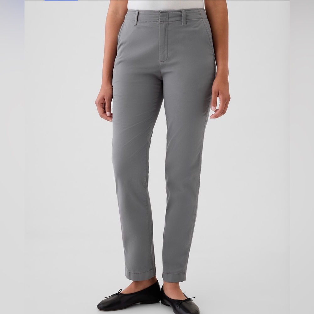 GAP mid-rise Shadow Gray Downtown Khaki